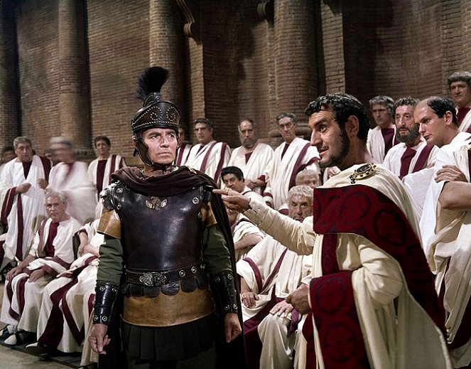 A Queda do Império Romano - Do filme - James Mason