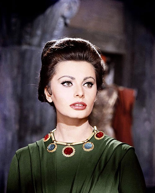 A Queda do Império Romano - Do filme - Sophia Loren