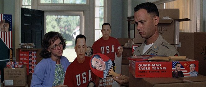 Forrest Gump - Z filmu - Sally Field, Tom Hanks