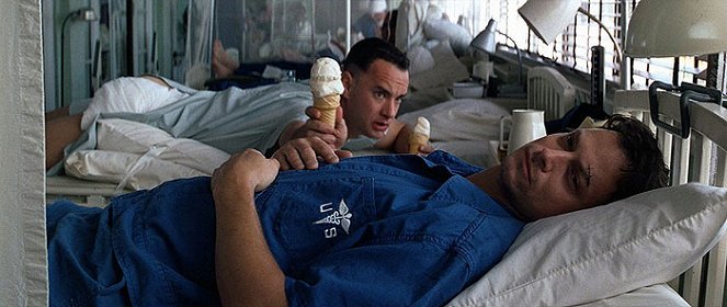 Forrest Gump - Z filmu - Tom Hanks, Gary Sinise