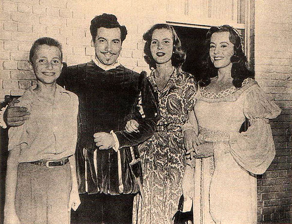 The Great Caruso - Making of - George Daubek, Mario Lanza, Jarmila Daubková, Jarmila Novotná