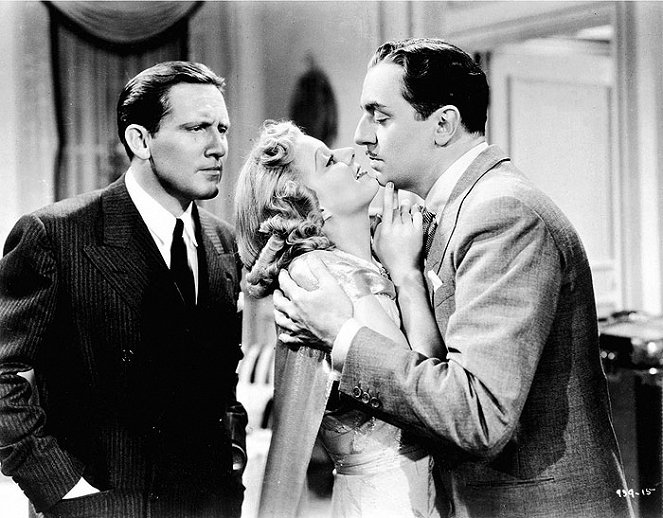 Děvče se špatnou pověstí - Z filmu - Spencer Tracy, Jean Harlow, William Powell
