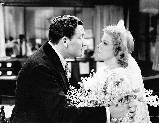 Děvče se špatnou pověstí - Z filmu - Spencer Tracy, Jean Harlow