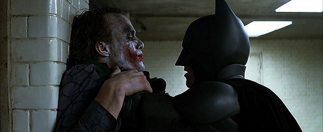 The Dark Knight - Filmfotos - Heath Ledger, Christian Bale