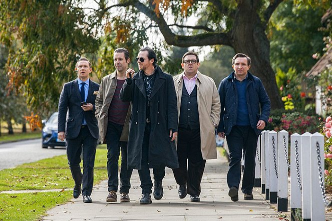 Na konci sveta - Z filmu - Martin Freeman, Paddy Considine, Simon Pegg, Nick Frost, Eddie Marsan