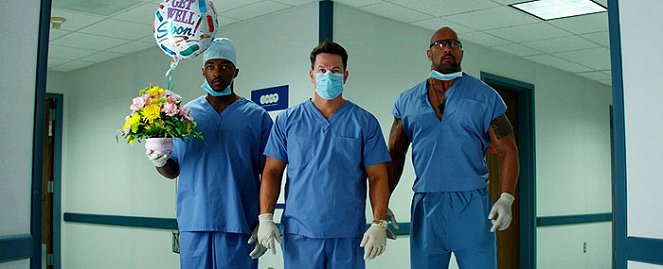 Pot a krev - Z filmu - Anthony Mackie, Mark Wahlberg, Dwayne Johnson