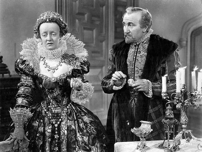Soukromý život Alžběty a Essexe - Z filmu - Bette Davis, Donald Crisp
