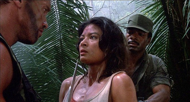 O Predador - Do filme - Arnold Schwarzenegger, Elpidia Carrillo, Carl Weathers