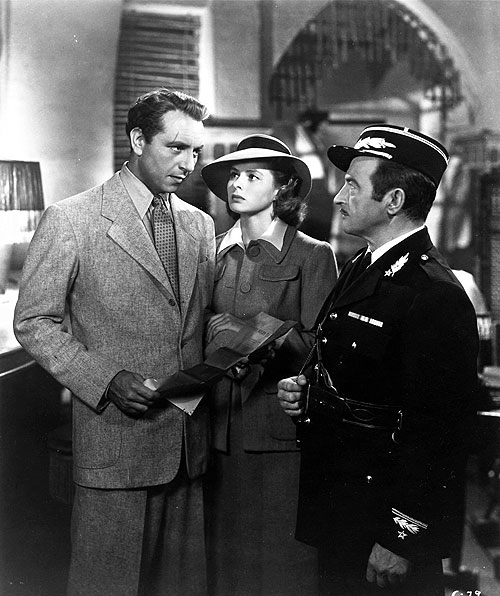 Casablanca - Filmfotos - Paul Henreid, Ingrid Bergman, Claude Rains