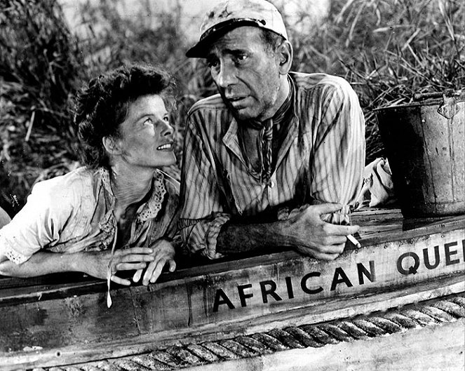 Africká Kráľovná - Z filmu - Katharine Hepburn, Humphrey Bogart