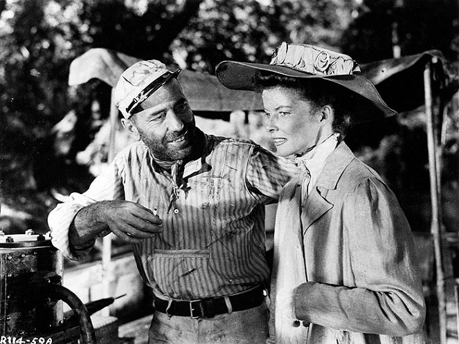 Afrikan kuningatar - Kuvat elokuvasta - Humphrey Bogart, Katharine Hepburn