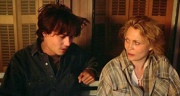 Arizonský sen - Z filmu - Johnny Depp, Faye Dunaway