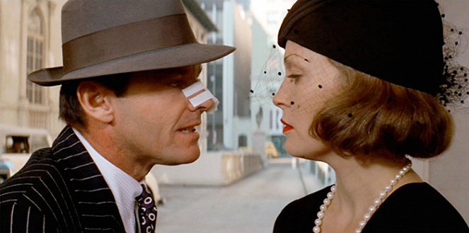 Chinatown - Do filme - Jack Nicholson, Faye Dunaway