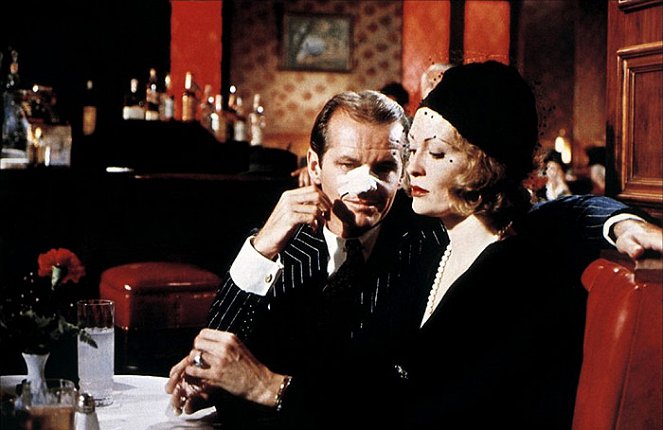 Čínska štvrť - Z filmu - Jack Nicholson, Faye Dunaway