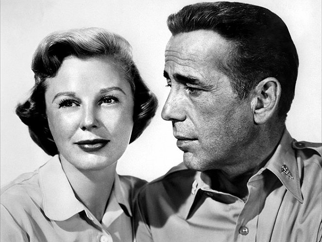 Amor en el infierno - Promoción - June Allyson, Humphrey Bogart