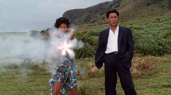 Sonatine - Filmfotos - Aya Kokumai, Takeshi Kitano