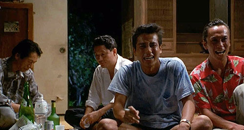 Sonatine - Van film - Ren Ōsugi, Takeshi Kitano, Masanobu Katsumura, Susumu Terajima