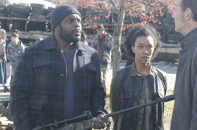 The Walking Dead - Welcome to the Tombs - Van film - Chad L. Coleman, Sonequa Martin-Green