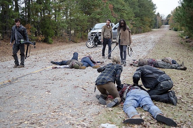 The Walking Dead - Welcome to the Tombs - Photos - Norman Reedus, Andrew Lincoln, Danai Gurira