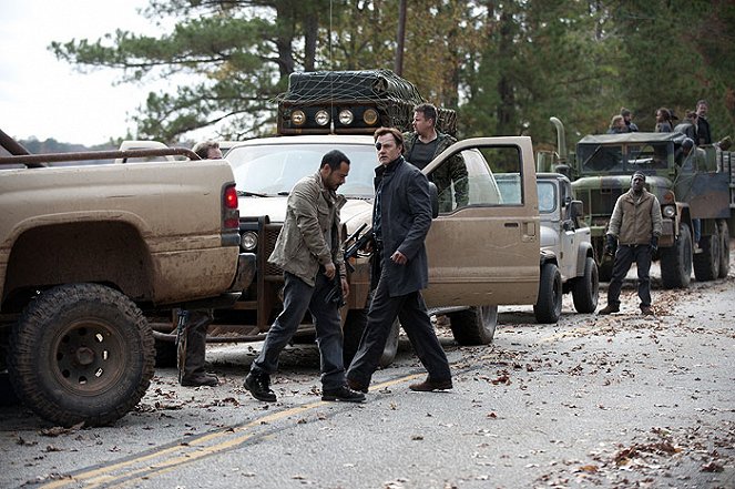 The Walking Dead - Welcome to the Tombs - Van film - Jose  Pablo Cantillo, David Morrissey