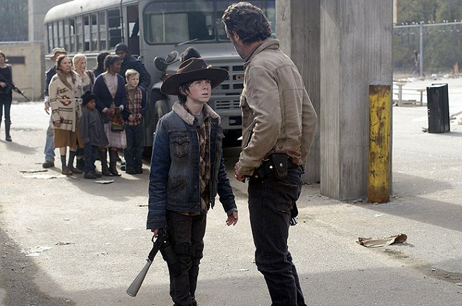 The Walking Dead - Welcome to the Tombs - Van film - Chandler Riggs