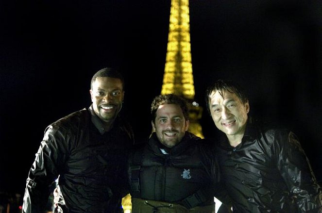 Křižovatka smrti 3 - Tentokráte v Paříži - Z natáčení - Chris Tucker, Brett Ratner, Jackie Chan