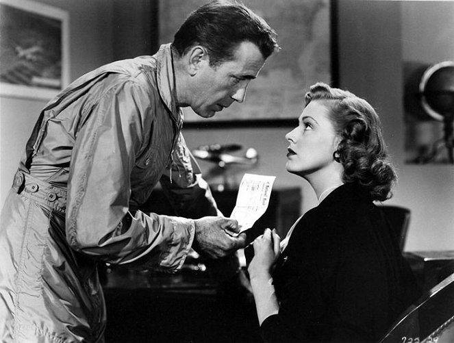 Una llama en el espacio - De la película - Humphrey Bogart, Eleanor Parker