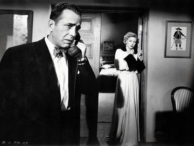 Magányos helyen - Filmfotók - Humphrey Bogart, Gloria Grahame