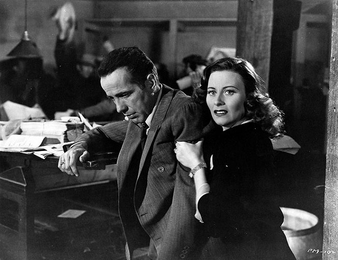 Podróz do Marsylii - Z filmu - Humphrey Bogart, Michèle Morgan