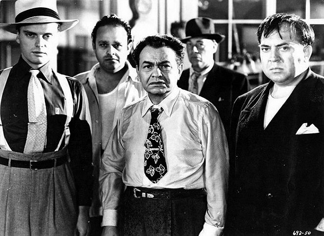 Gangster in Key Largo - Filmfotos - Harry Lewis, Dan Seymour, Edward G. Robinson, Thomas Gomez