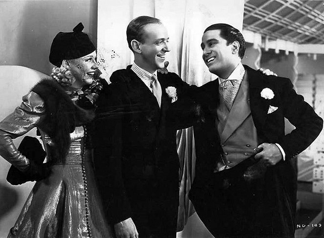 Svět valčíků - Z filmu - Ginger Rogers, Fred Astaire, Georges Metaxa