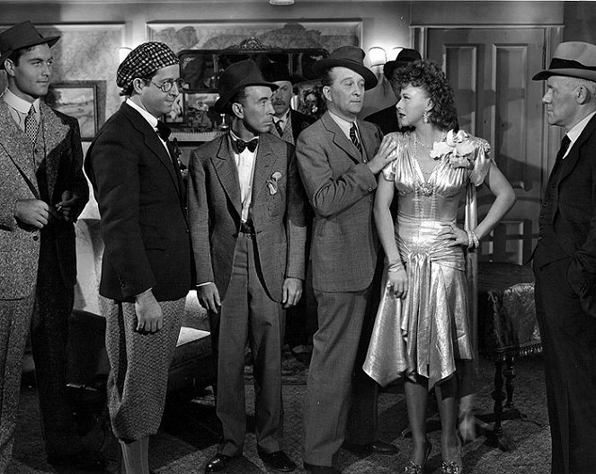 Roxie Hart - Z filmu - George Montgomery, Phil Silvers, George Chandler, Lynne Overman, Ginger Rogers, Charles D. Brown