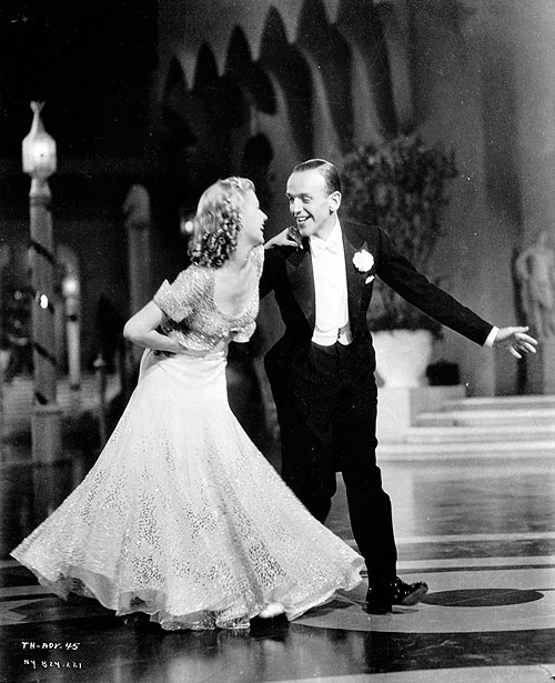 Tánc a föld körül - Filmfotók - Ginger Rogers, Fred Astaire