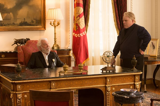 The Hunger Games: Catching Fire - Photos - Donald Sutherland, Philip Seymour Hoffman
