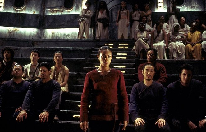 The Matrix Reloaded - Do filme - Jada Pinkett Smith, Anthony Brandon Wong