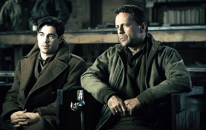 Wojna Harta - Z filmu - Colin Farrell, Bruce Willis
