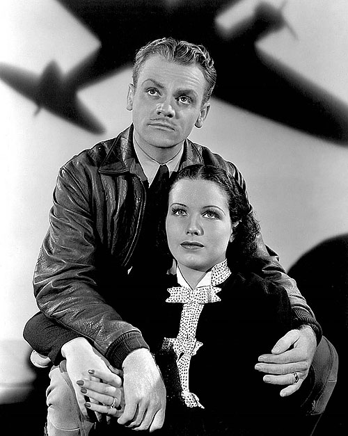 Kuoleman lentäjät - Promokuvat - James Cagney, June Travis
