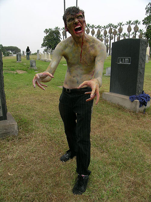 Night of the Living Dead 3D - Tournage