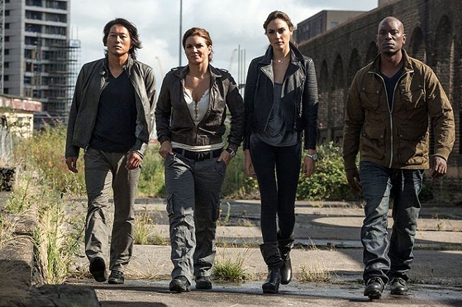 Rychle a zběsile 6 - Z filmu - Sung Kang, Gina Carano, Gal Gadot, Tyrese Gibson