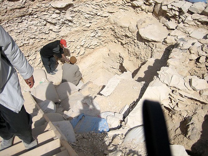 Objev nové hrobky v Egyptě - Z filmu