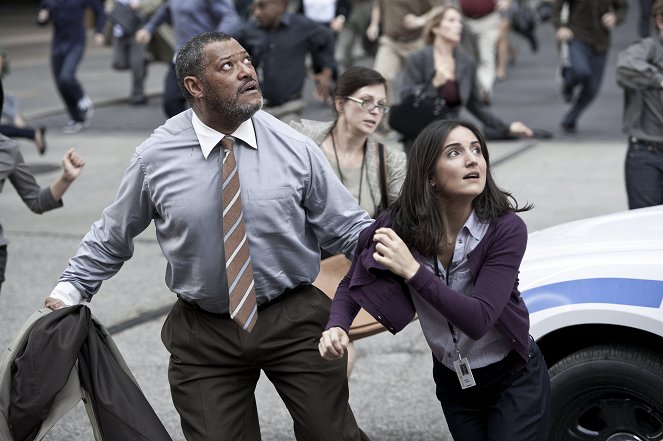 Man of Steel - Filmfotos - Laurence Fishburne, Rebecca Buller