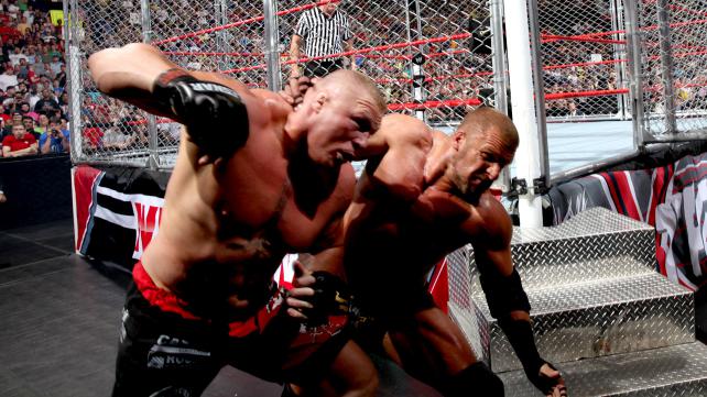 WWE Extreme Rules - Van film - Brock Lesnar, Paul Levesque