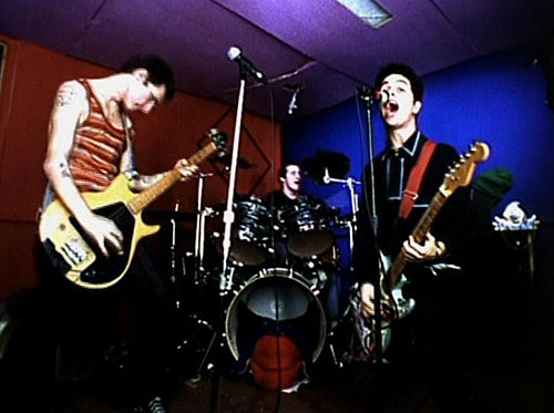 Green Day - Longview - Filmfotók - Mike Dirnt, Tre Cool, Billie Joe Armstrong