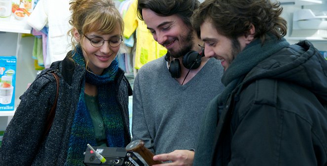 Un heureux événement - Van de set - Louise Bourgoin, Rémi Bezançon, Pio Marmaï