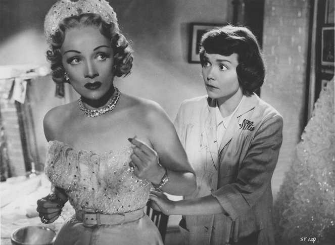 Pánico en la escena - De la película - Marlene Dietrich, Jane Wyman