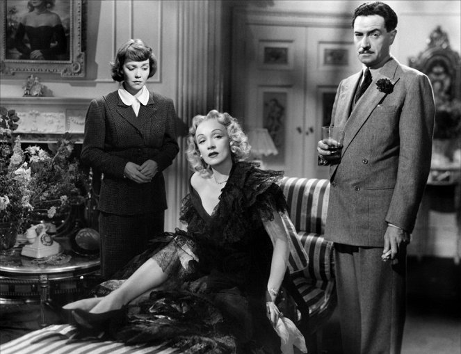 Pánico en la escena - De la película - Jane Wyman, Marlene Dietrich