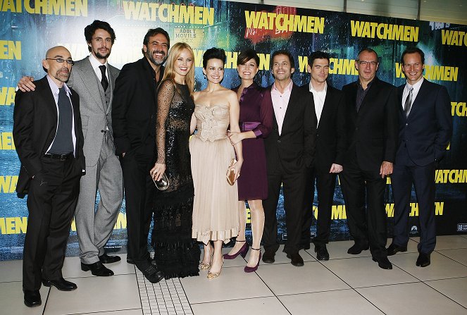 Watchmen: Az őrzők - Rendezvények - Jackie Earle Haley, Matthew Goode, Jeffrey Dean Morgan, Malin Åkerman, Carla Gugino, Zack Snyder, Billy Crudup, Patrick Wilson