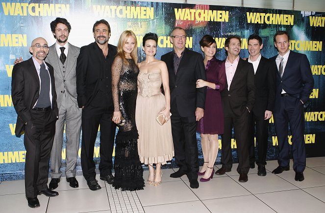 Watchmen - Les Gardiens - Événements - Jackie Earle Haley, Matthew Goode, Jeffrey Dean Morgan, Malin Åkerman, Carla Gugino, Zack Snyder, Billy Crudup, Patrick Wilson