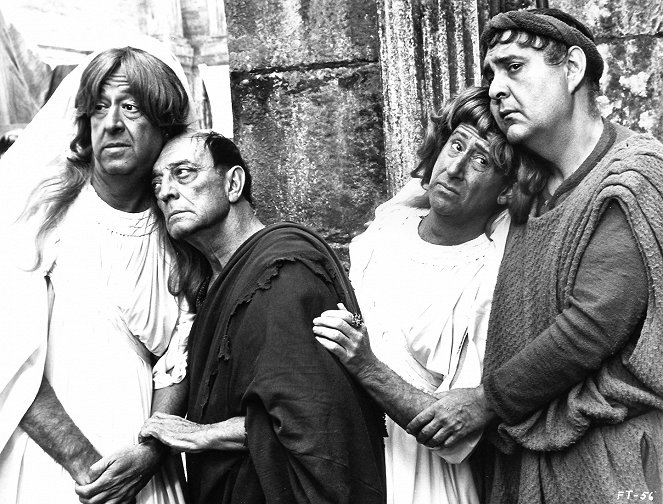 Phil Silvers, Buster Keaton, Jack Gilford, Zero Mostel