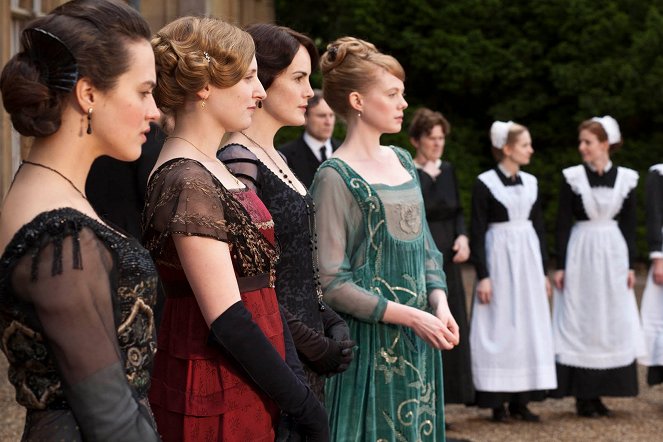 Downton Abbey - Z filmu - Jessica Brown Findlay, Laura Carmichael, Michelle Dockery, Zoe Boyle
